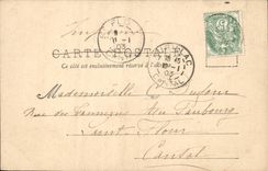 VINTAGE POSTCARD Fantasy Child Monk