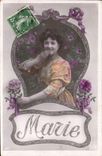 CPA Fantaisie Prenom Marie