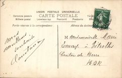 CPA Fantaisie Prenom Marie