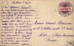 CPA Fantaisie Prenom Edouard 