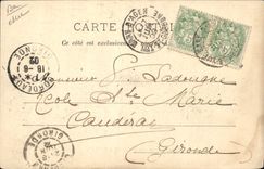 CPA Elephant Souvenir de Barnum et Bailey 