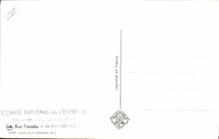 VINTAGE POSTCARD Fantasy Illustrator Rob Vel Children Vine Dog