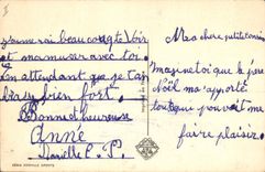 VINTAGE POSTCARD Fantasy Illustrator Rob Vel Bear Toboggan penguin