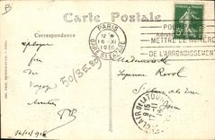 VINTAGE POSTCARD Militaria German Prisoners of guerrre in drudgery