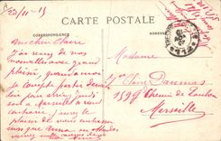 VINTAGE POSTCARD building Militaria Prisonniers French of the drains has Munster Westphalia