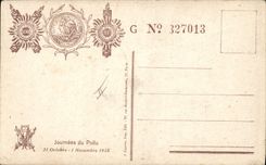 CPA Militaria Journee du Poilu 1915