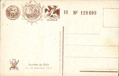 CPA Militaria Journee du Poilu 25 et 26 decembre 1915