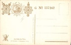 CPA Militaria La journee du poilu 1915