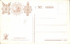 CPA Militaria La journee du poilu 1915