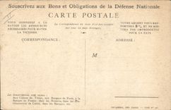 CPA Militaria Bons de Souscription Nationale 