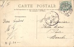 CPA Folklore Pyrenees Ane Mule 