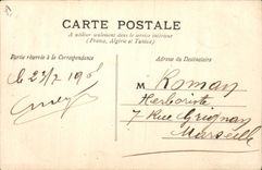 CPA Folklore Vallee d'Ossau Types et costumes du pays 