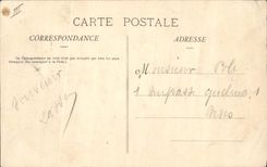 CPA Folklore Pyrenees Danse Ossaloise Violon 