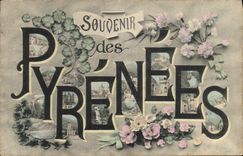 CPA Folklore Pyrenees 