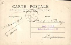 VINTAGE POSTCARD Pyrenees Folklore a pasture Cows