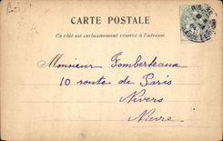 Espectáculo político del escritor satírico de la POSTAL de la VENDIMIA del día Loubet Nicolás II Rusia Rusia