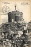 CPA Astronomie Auvergne Sommet du Puy de Dome L'Observatoire et les ruines du temple de Mercure 