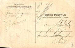 VINTAGE POSTCARD Astronomy Cherbourg Parc E Liais Observatory