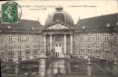 CPA Astronomie Langres L'hopital de la Charite et l'Observatoire meterologique
