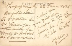 CPA Bateau Andre Lebon Paquebot de la Cie des Messageries Maritimes 