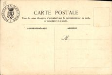 VINTAGE POSTCARD Boat Maritime Transport of Artagnan Indo-China