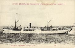 CPA Bateau Paquebot Algerie TSF