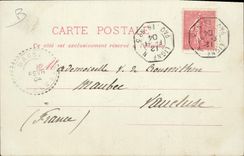 CPA Bateau Messageries Maritimes Armand Behie Marseille