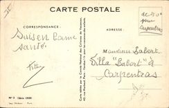 VINTAGE POSTCARD Fantasy Illustrator Redon Hens