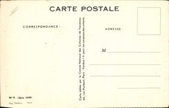 VINTAGE POSTCARD Fantasy Illustrator Redon Children secrecies of the sea