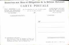 CPA Militaria Bons de Souscription Nationale