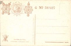 CPA Militaria Journee du Poilu 1915