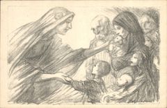 CPA Militaria Secours National Illustrateur