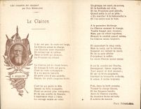 CPA Militaria Le clairon Les chants du soldat Paul Deroulede