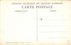 CPA Militaria Secours National Illustrateur