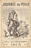 CPA Militaria Journee du Poilu 25 et 26 decembre 1915