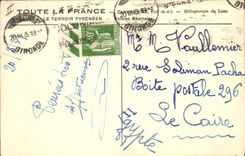 CPA Terroir pyreneen Cuisine bearnaise Folklore