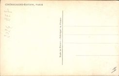 VINTAGE POSTCARD Cinema Marcelle Chantal