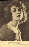VINTAGE POSTCARD Cinema Betty Compson Paramount