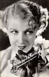VINTAGE POSTCARD Cinema Germaine Aussey