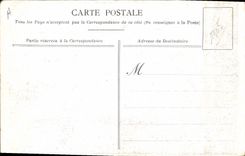 CPA Politique Satirique Alphonse XIII Chez Loubet La ballade du Royal Bambin Chien