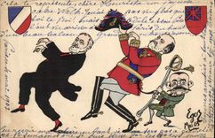 CPA Politique Satirique 