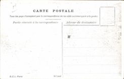 VINTAGE POSTCARD Political Satirist the serenade of Hidalho Alphonse XIII Loubet Spain