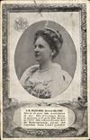 VINTAGE POSTCARD SM Wilhelmine Queen of Netherlands