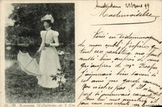 CPA Koningin Wilhelmina Carte 1899