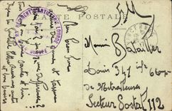 CPA Boxe Joinville Ecole normale Militaire de gymnastique Centre d'instruction physique Assaut de boxe 