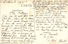 CPA Boxe Marine Une scene de boxe 