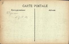 VINTAGE POSTCARD Boat Steamer Algeria SGTM