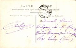 VINTAGE POSTCARD Fantasy Woman the time of cherries