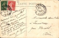 CPA Fantaisie Prenom Lucie