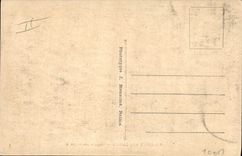 VINTAGE POSTCARD African Colonies Leopard in snow